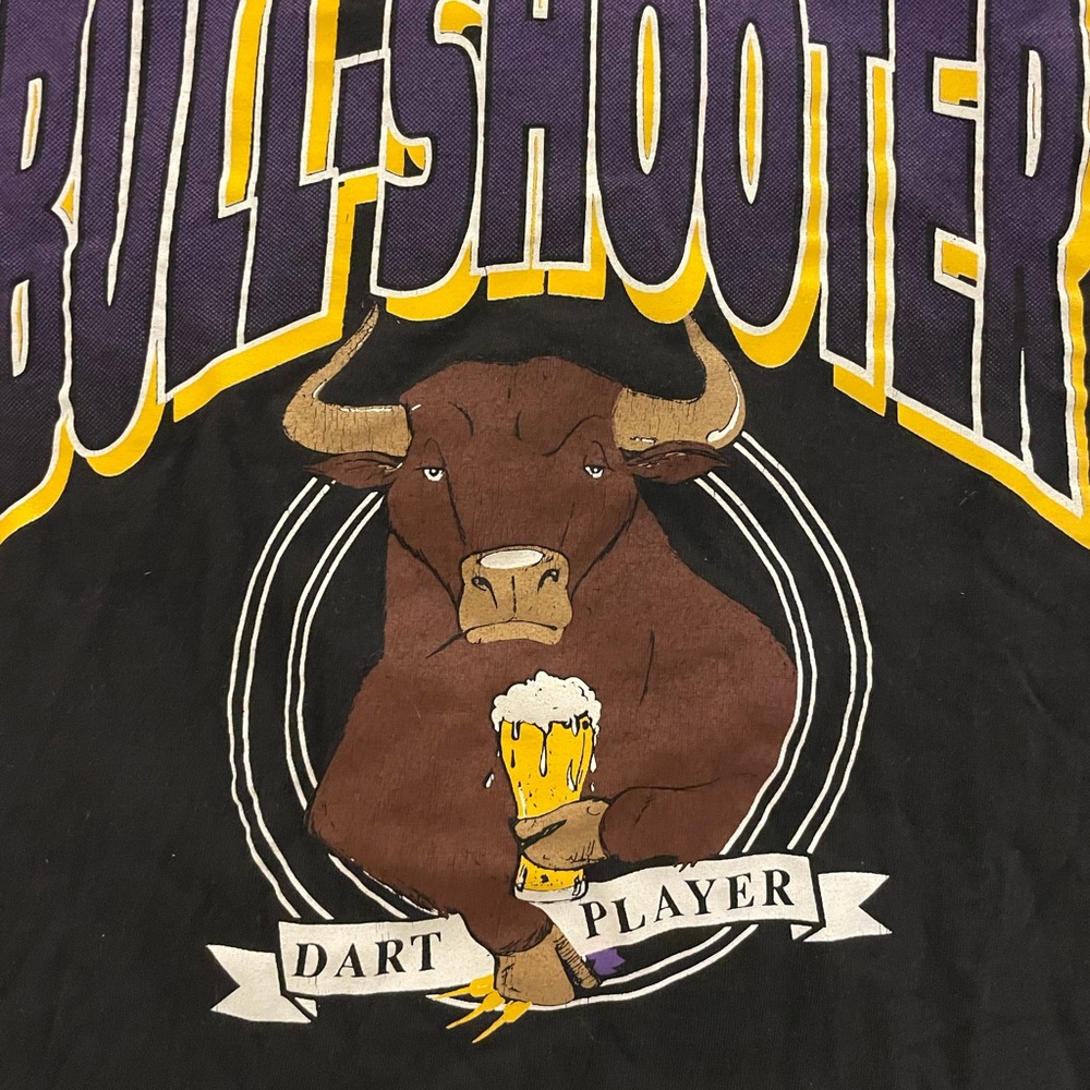 Vintage Black Graphic T Shirt - Picture 2 of 3